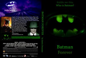 DVD art for Batman Forever Darker cut